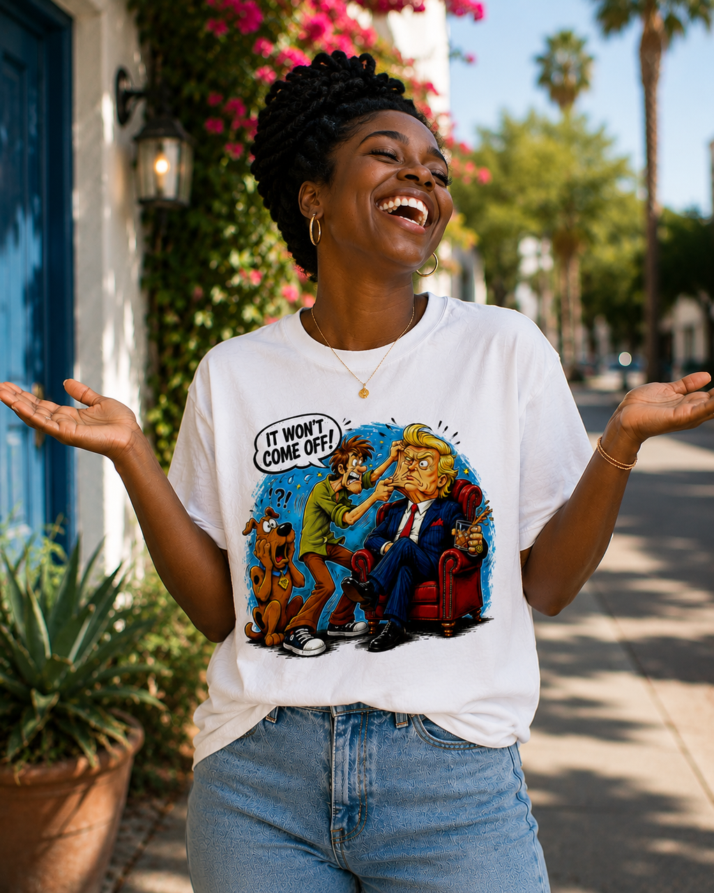 "It Must Be A Mask" Original Tee