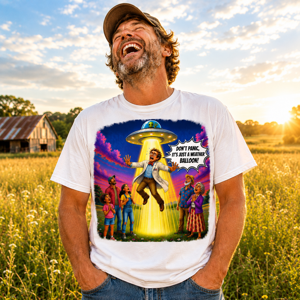 "Just A Weather Balloon" Original Tee